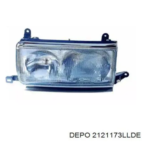  Faro izquierdo para Toyota Land Cruiser J8