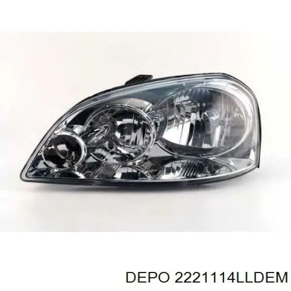  Faro izquierdo para Chevrolet Lacetti J200