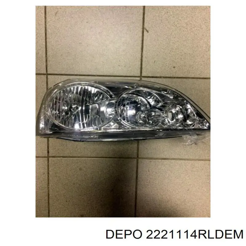 222-1114R-LD-EM Depo/Loro faro derecho