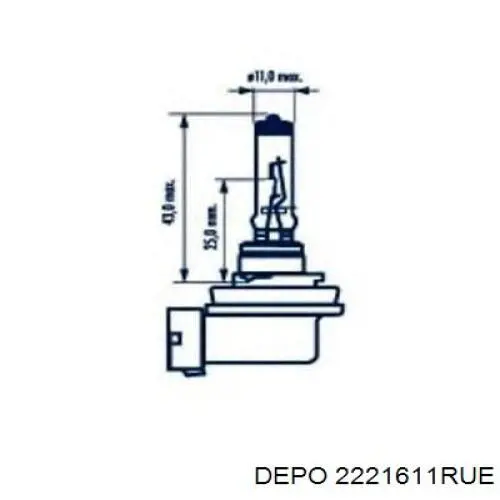  Piloto intermitente derecho para Daewoo Matiz KLYA