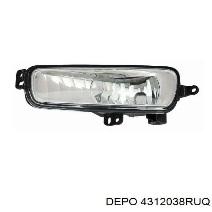  Faro antiniebla derecho para Ford Focus 3 