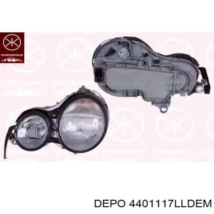 440-1117L-LD-EM Depo/Loro faro izquierdo