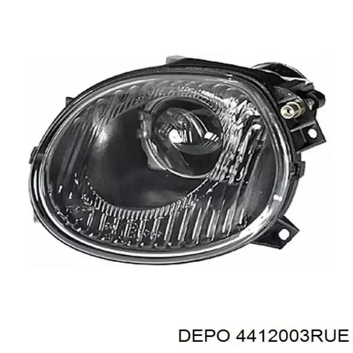  Faro antiniebla derecho para Volkswagen Vento 1HX0