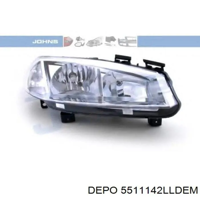 551-1142L-LD-EM Depo/Loro faro izquierdo