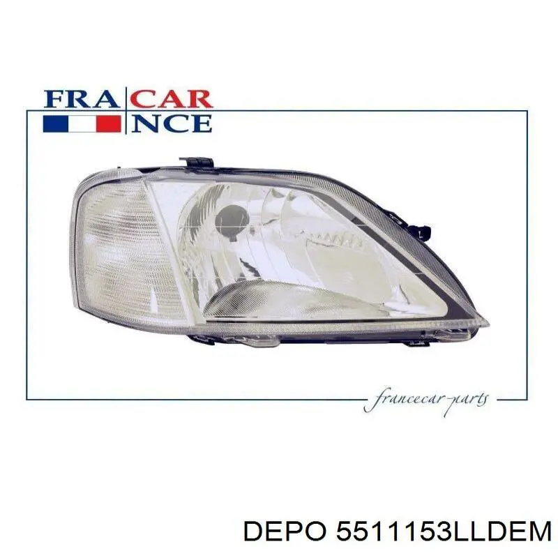 2800090E Polcar faro izquierdo