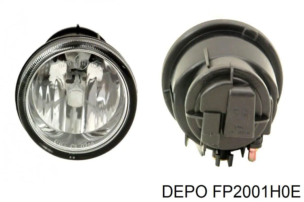 FP 2001 H0-E Depo/Loro faro antiniebla izquierdo / derecho