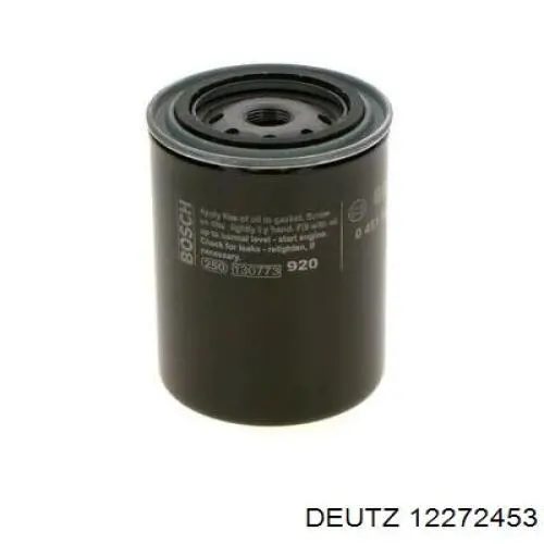 12272453 Deutz filtro de aceite