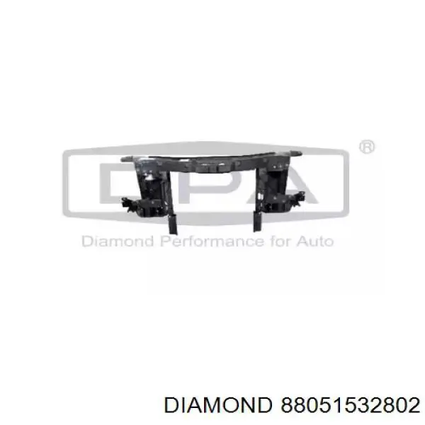 88051532802 Diamond/DPA soporte de radiador completo