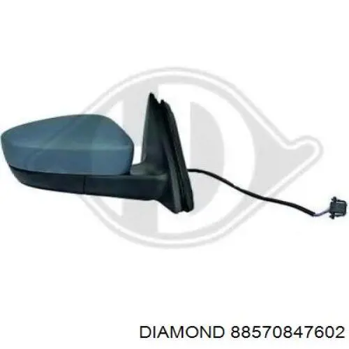 88570847602 Diamond/DPA espejo retrovisor derecho