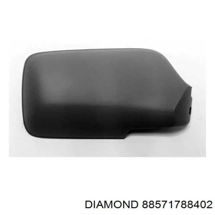 88571788402 Diamond/DPA cristal de espejo retrovisor exterior derecho