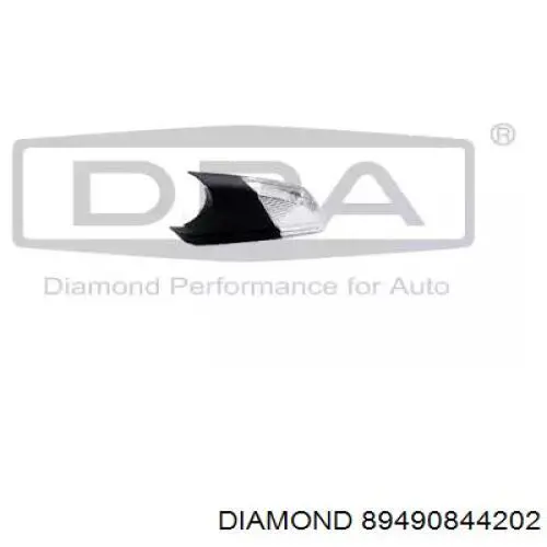 89490844202 Diamond/DPA luz intermitente de retrovisor exterior izquierdo