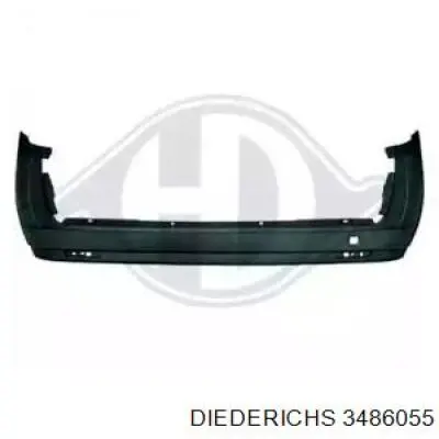  Parachoques trasero para Fiat Doblo 2 