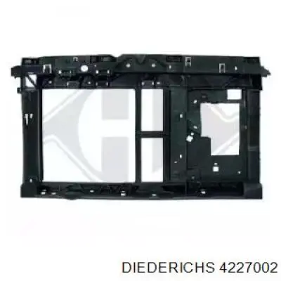 4227002 Diederichs soporte de radiador completo