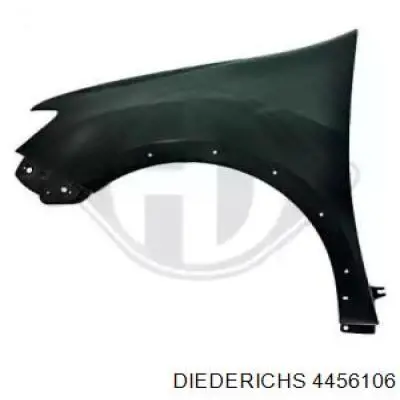 631005111R Renault (RVI) guardabarros delantero derecho