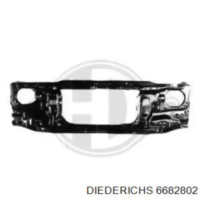  Soporte de radiador completo para Toyota Hilux N