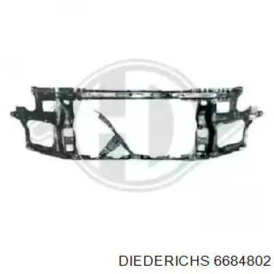  Soporte de radiador completo para Toyota Hilux KUN25