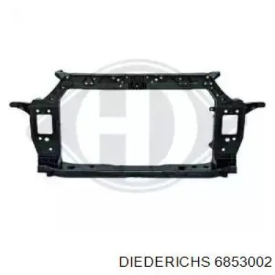 6853002 Diederichs soporte de radiador completo