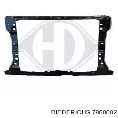 7860002 Diederichs soporte de radiador completo