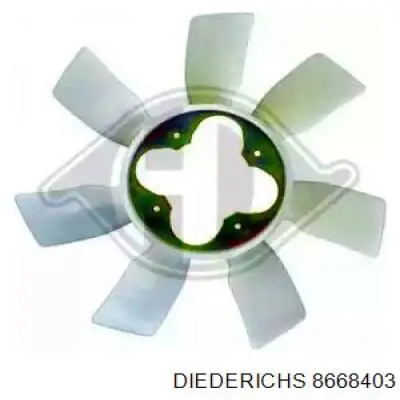 8668403 Diederichs rodete ventilador, refrigeración de motor