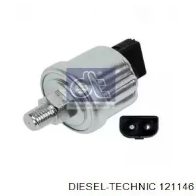 1.21146 Diesel Technic indicador, presión del aceite