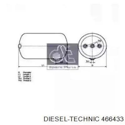  Receptor Neumatico para MERCEDES BENZ TRUCK TRUCK LK/LN2 