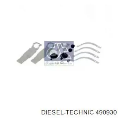 4.90930 Diesel Technic pastillas de freno delanteras