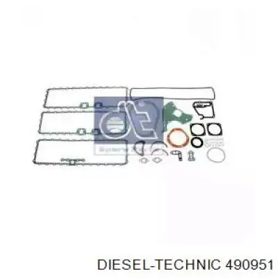 4.90951 Diesel Technic juego completo de juntas, motor, inferior