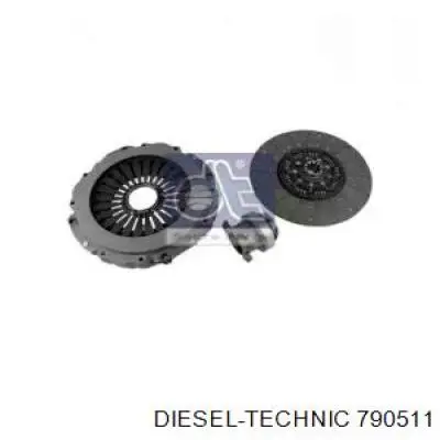 7.90511 Diesel Technic kit de embrague (3 partes)