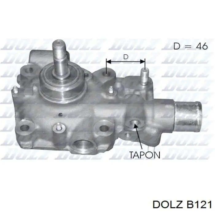 500362834 Iveco bomba de agua