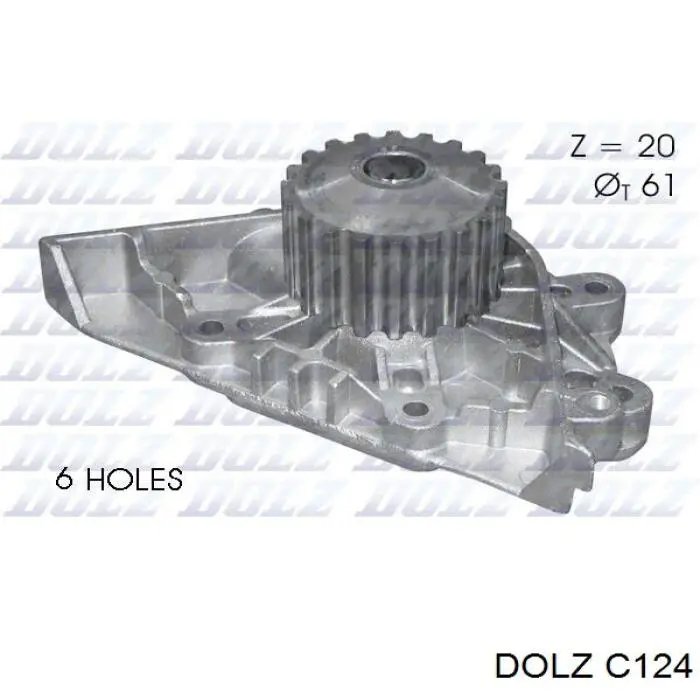 C124 Dolz bomba de agua