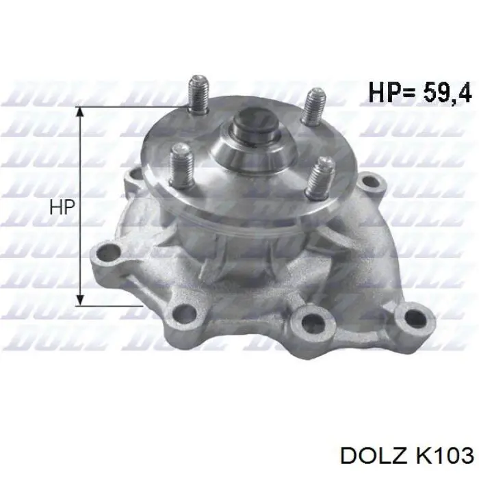 K103 Dolz bomba de agua