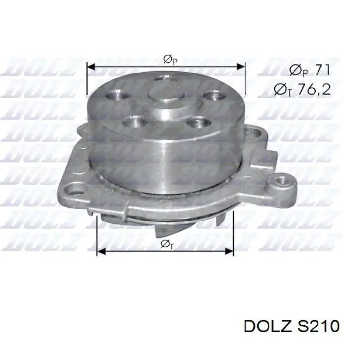 S210 Dolz bomba de agua