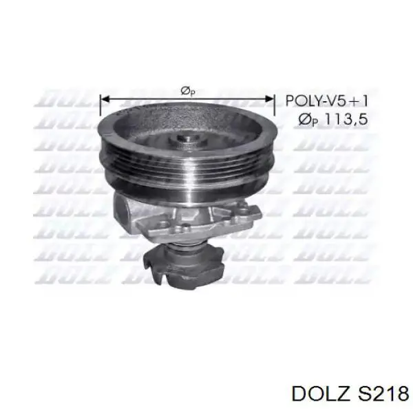 S218 Dolz bomba de agua