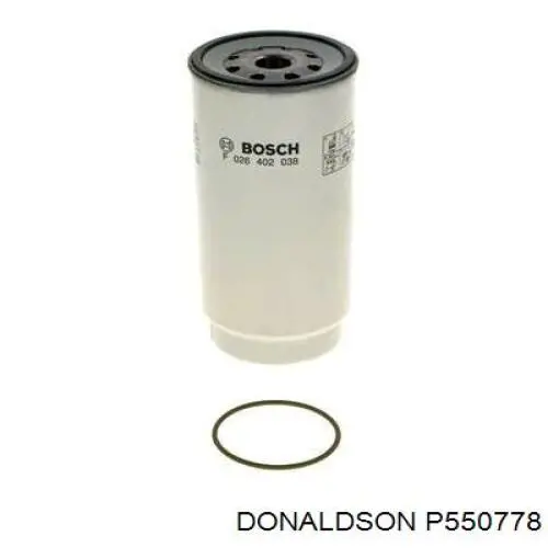 P550778 Donaldson filtro combustible