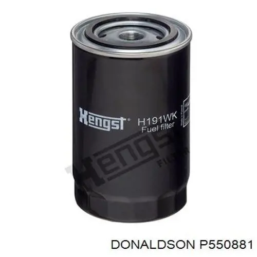 P550881 Donaldson filtro combustible