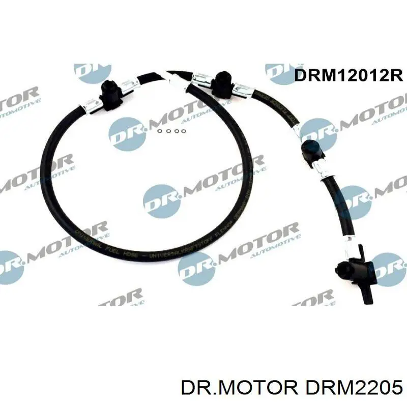 DRM2205 Dr.motor tubo de combustible atras de las boquillas