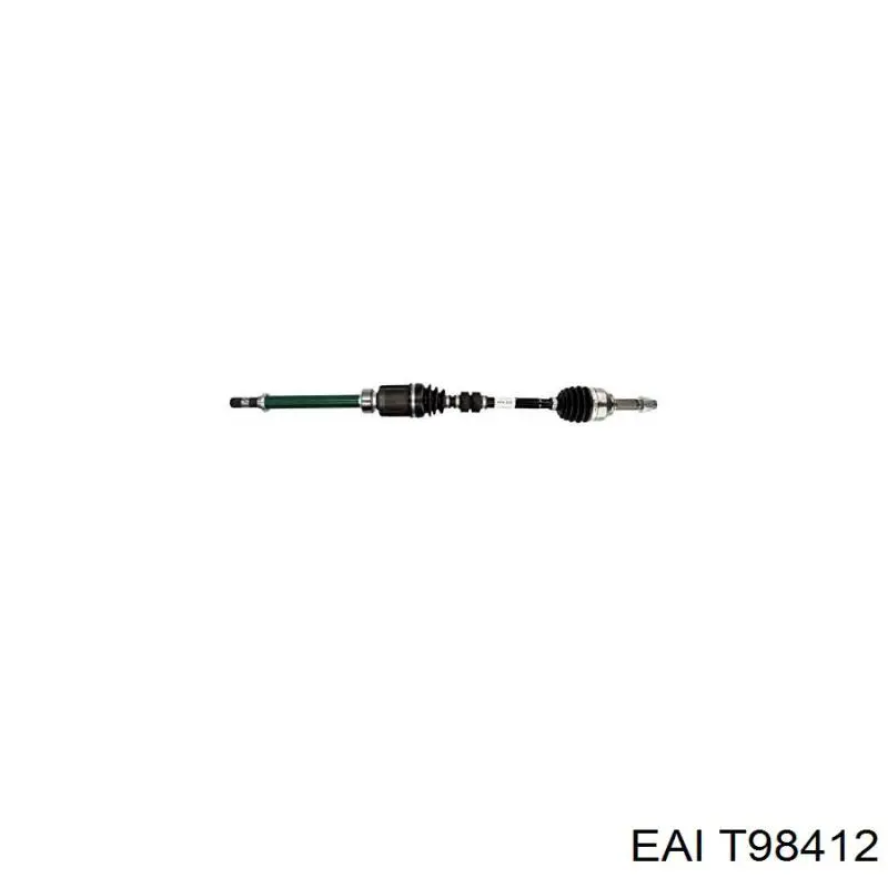 39100JD02B Nissan árbol de transmisión delantero derecho