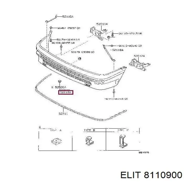  Parachoques delantero para Toyota Corolla E9