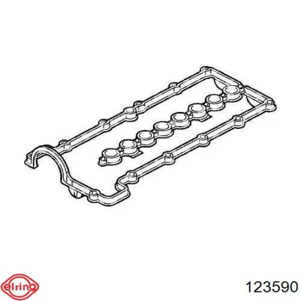 123.590 Elring junta de la tapa de válvulas del motor