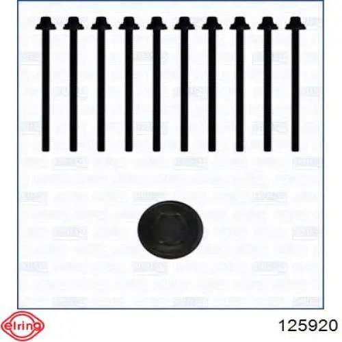 125.920 Elring tornillo de culata