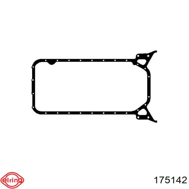 175142 Elring junta, cárter de aceite