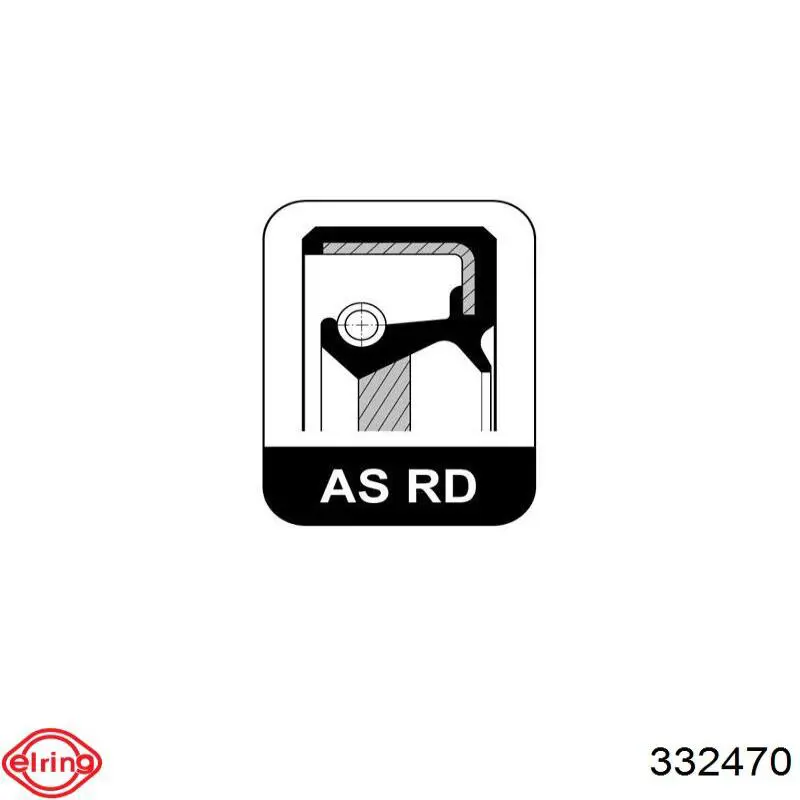 57041500 Ajusa sello de aceite de valvula (rascador de aceite Entrada/Salida Kit De Motor)