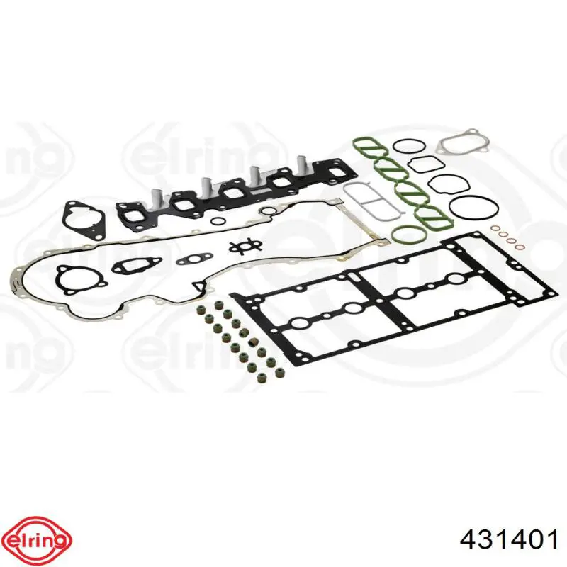 431.401 Elring juego de juntas de motor, completo, superior