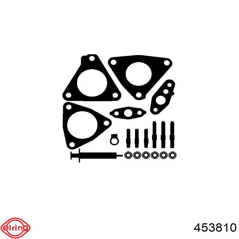 4417472 Opel junta de turbina, kit de montaje