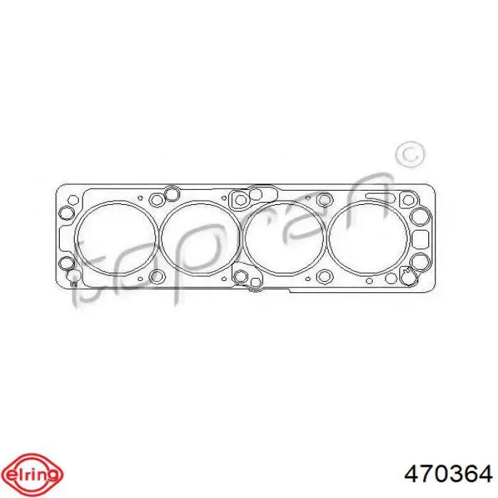 470.364 Elring junta de culata
