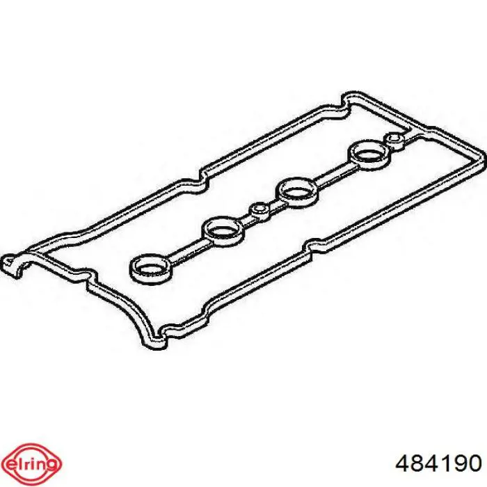 484.190 Elring junta de culata derecha