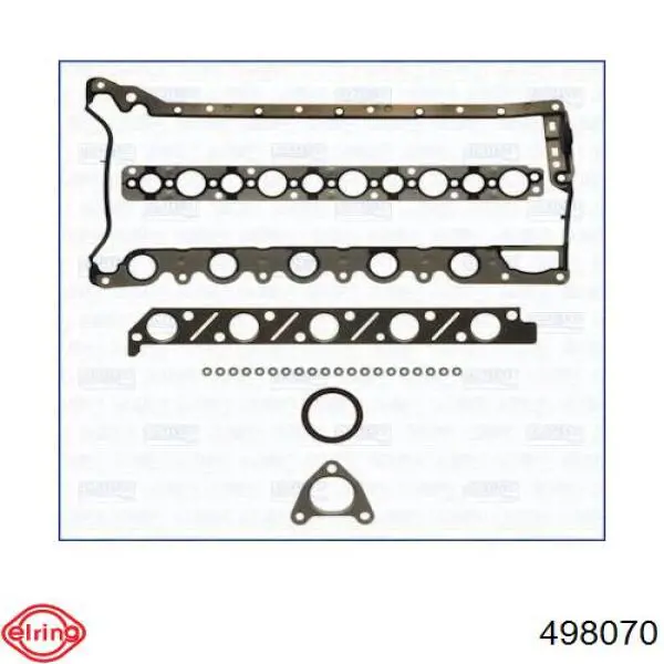 498.070 Elring juego de juntas de motor, completo, superior