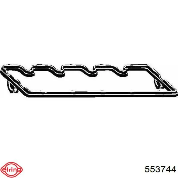 553.744 Elring junta de la tapa de válvulas del motor