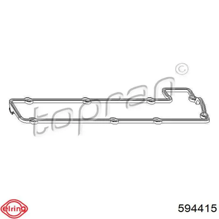 594.415 Elring junta de la tapa de válvulas del motor