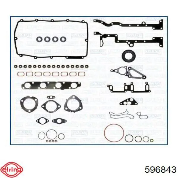 9614972480 Fiat/Alfa/Lancia junta de culata